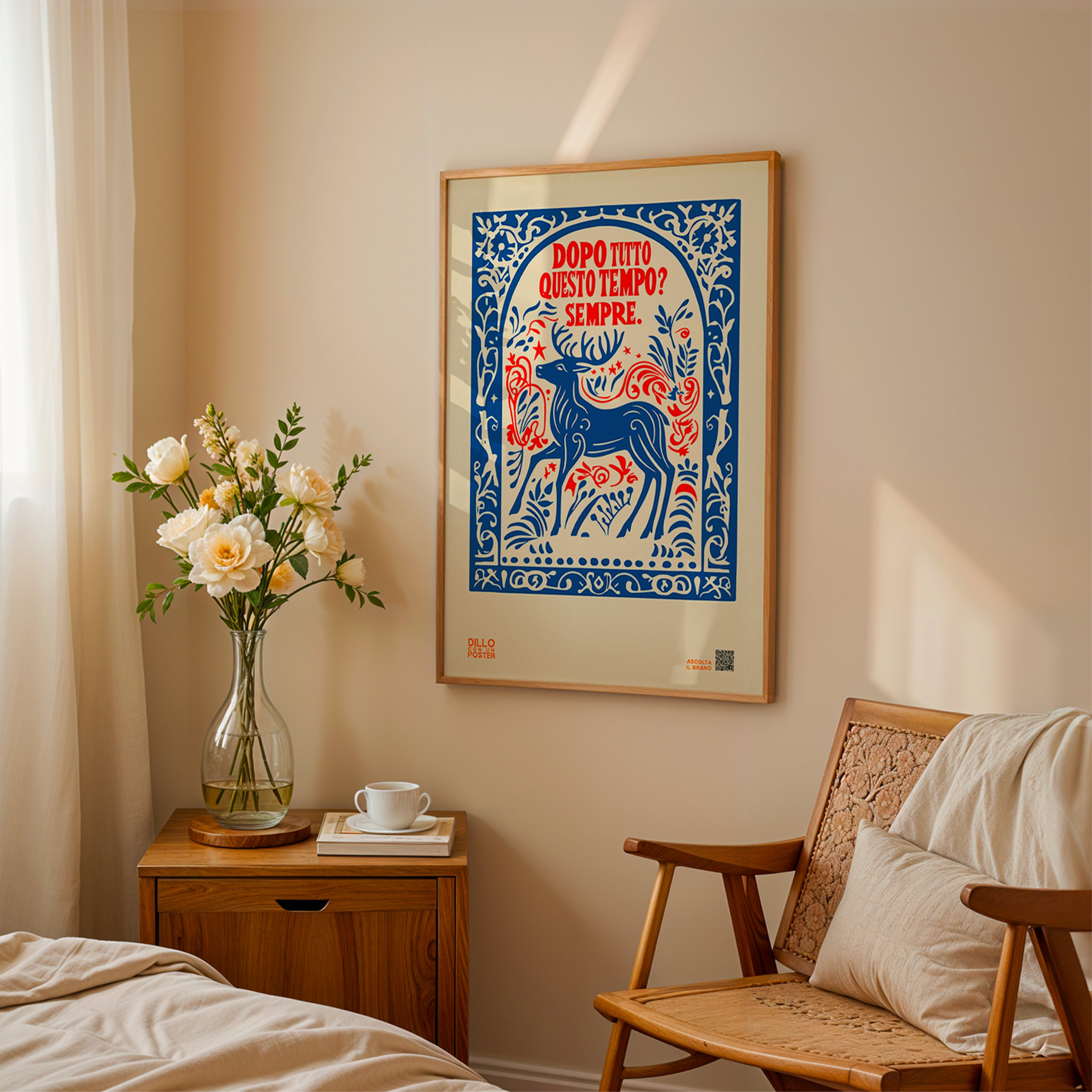 "Dopo tutto questo tempo? Sempre." – Poster Stile Azulejos