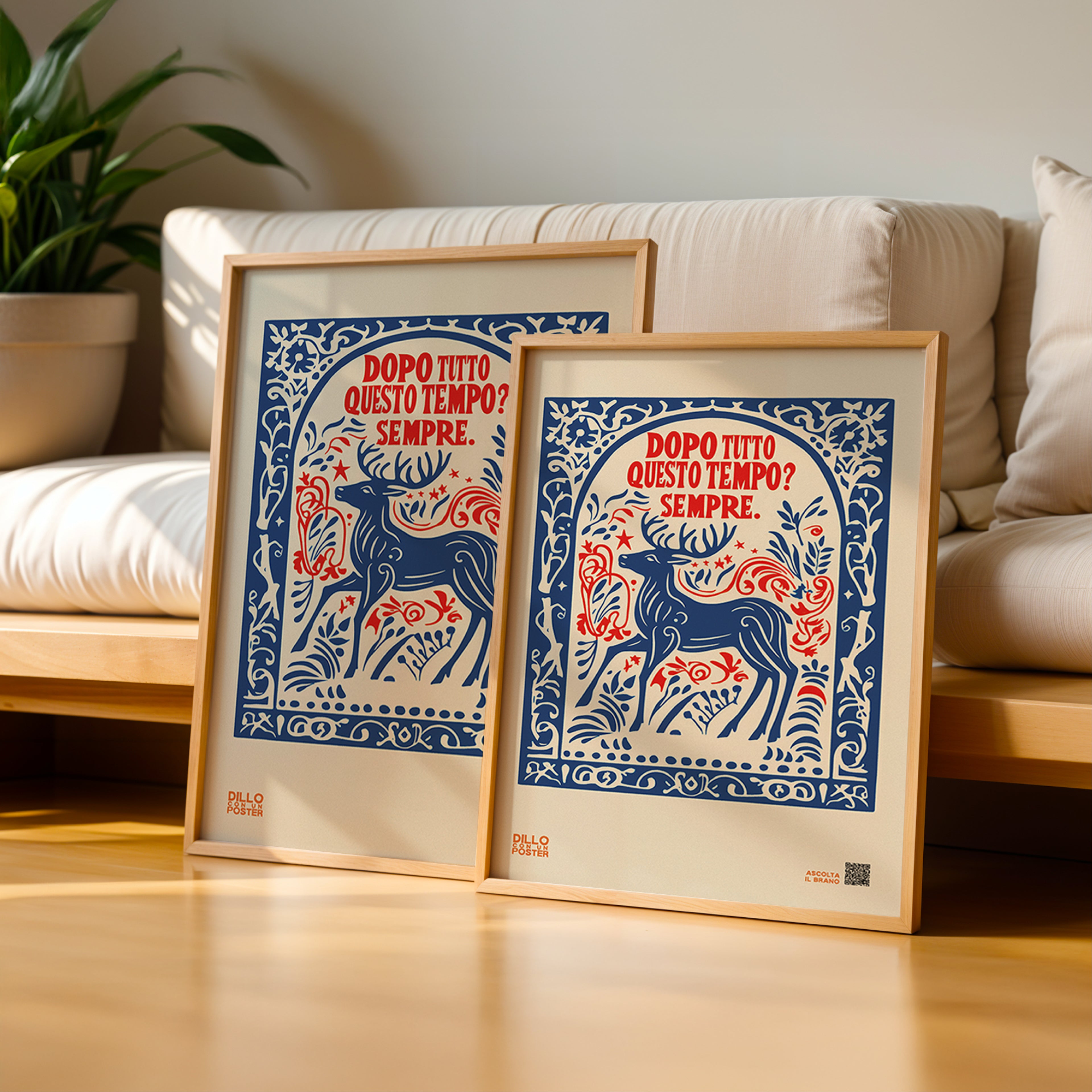 "Dopo tutto questo tempo? Sempre." – Poster Stile Azulejos