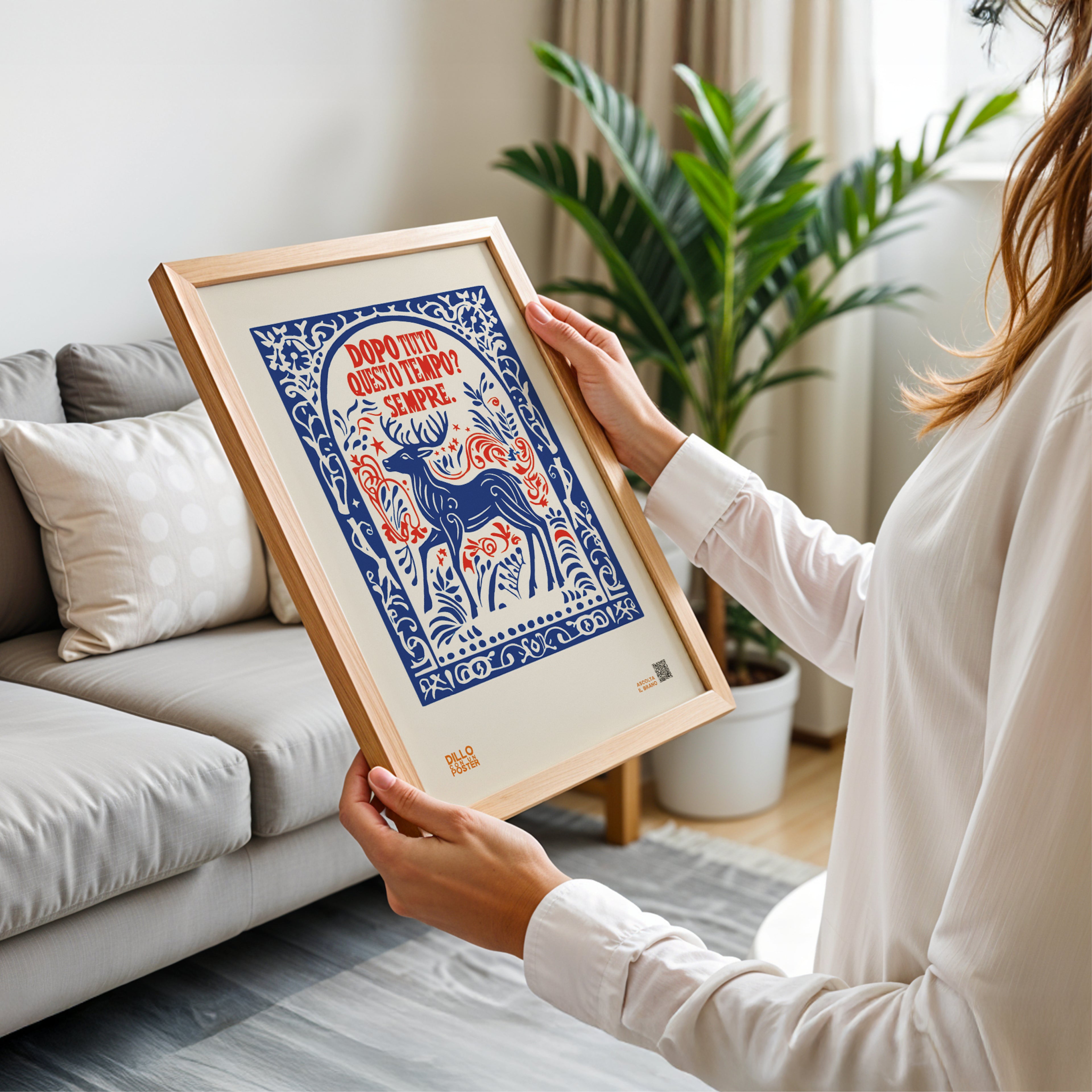 "Dopo tutto questo tempo? Sempre." – Poster Stile Azulejos